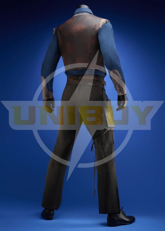 Ghoul Costume Cosplay Suit with Coat Unibuyplus