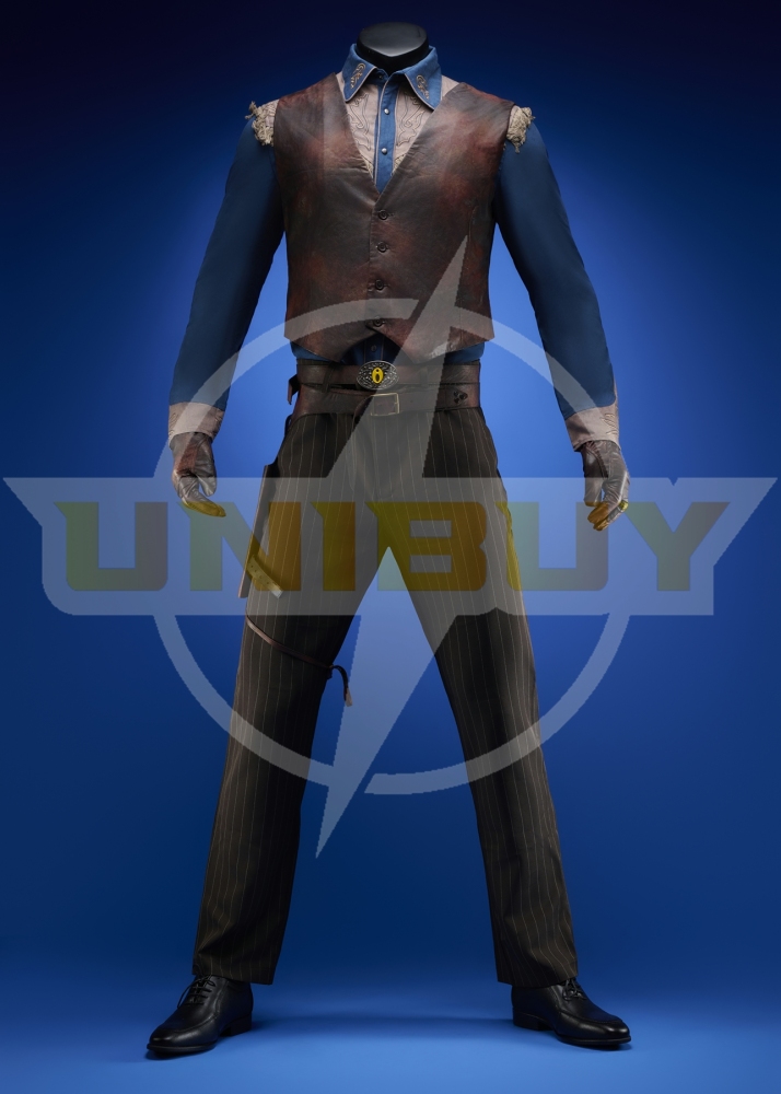 Ghoul Costume Cosplay Suit with Coat Unibuyplus