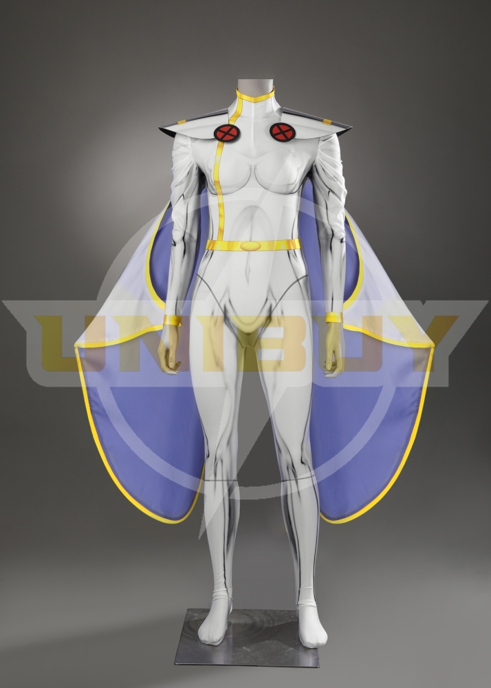 X-Men 97 Storm Costume Cosplay Suit Ororo Munroe with Cloak Ver.1 Unibuyplus