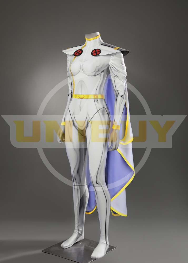 X-Men 97 Storm Costume Cosplay Suit Ororo Munroe with Cloak Ver.1 Unibuyplus