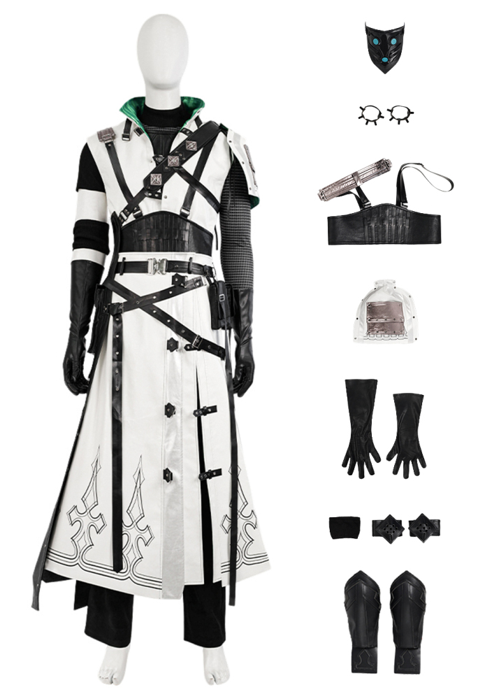 Sephiroth Costume Cosplay Suit Final Fantasy VII Lifestream Unibuyplus