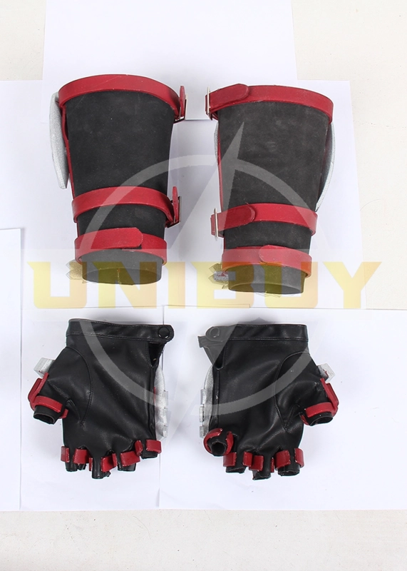 Tekken Jin Kazama Gloves Hand Armours Prop Cosplay 2PCS Unibuyplus
