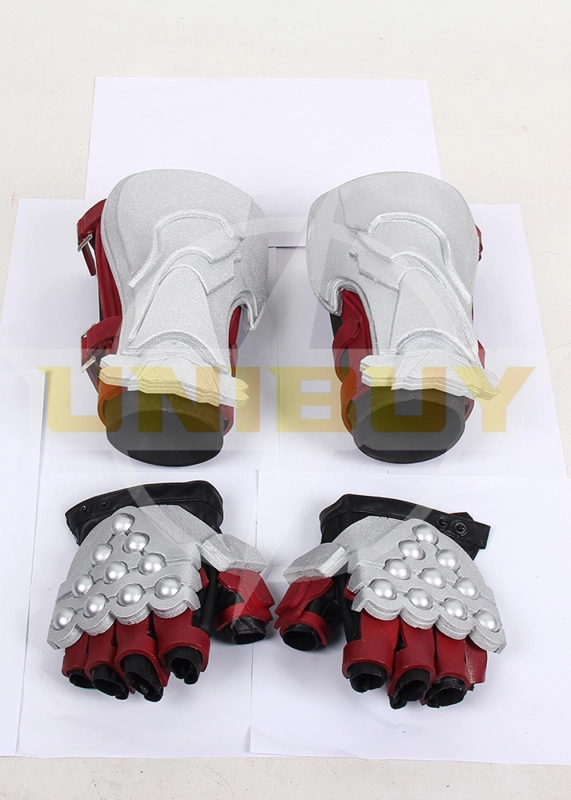 Tekken Jin Kazama Gloves Hand Armours Prop Cosplay 2PCS Unibuyplus
