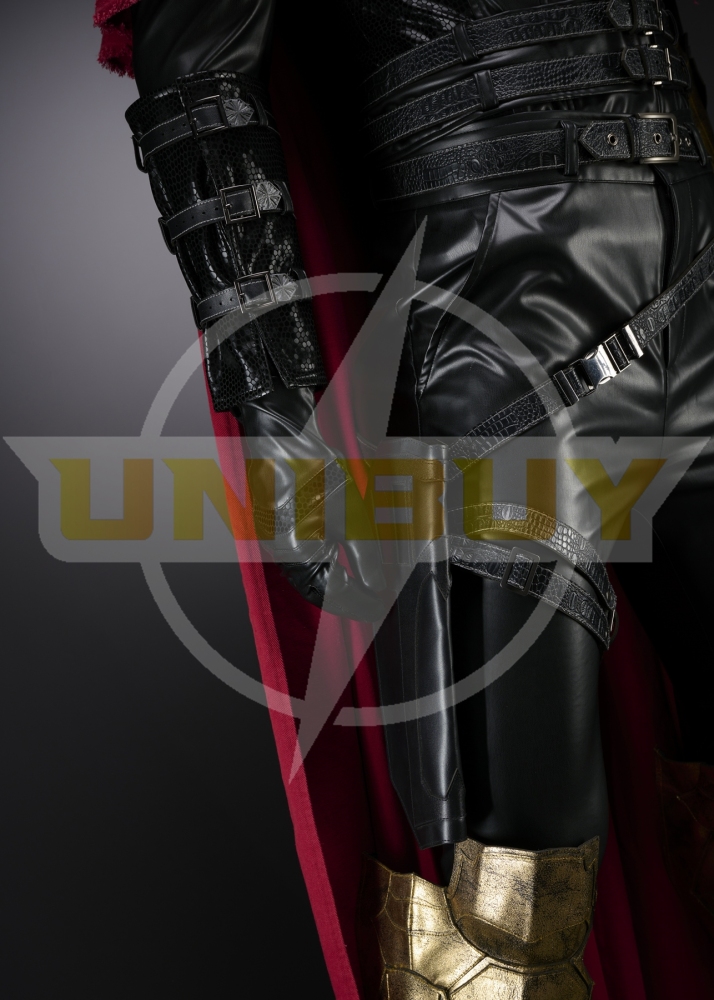 Final Fantasy VII Vincent Valentine Costume Cosplay Suit with Cloak Ver.1 Unibuyplus