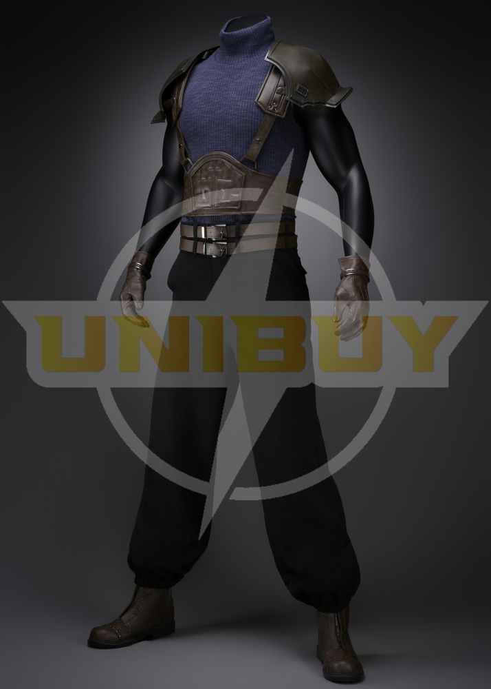 Final Fantasy VII Zack Fair Costume Cosplay Suit Unibuyplus