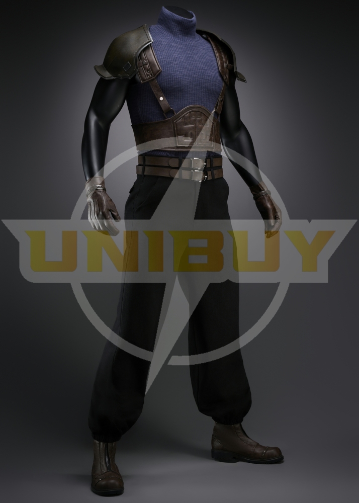 Final Fantasy VII Zack Fair Costume Cosplay Suit Unibuyplus