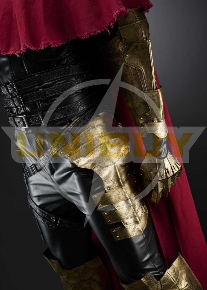 Final Fantasy VII Vincent Valentine Costume Cosplay Suit with Cloak Ver.1 Unibuyplus