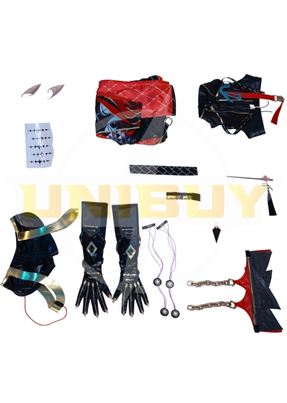 Wuthering Waves Yinlin Costume Cosplay Suit Unibuyplus