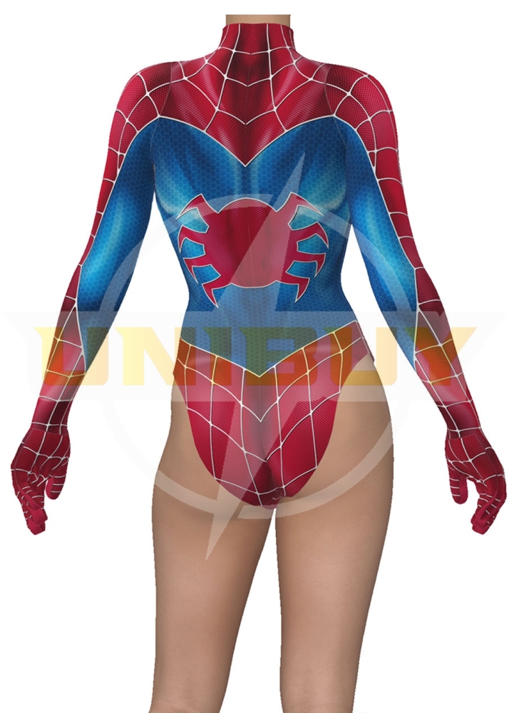 Spider-Man Female Costume Cosplay Suit Summer Ver. For Kids Adult Ver.1 Unibuyplus