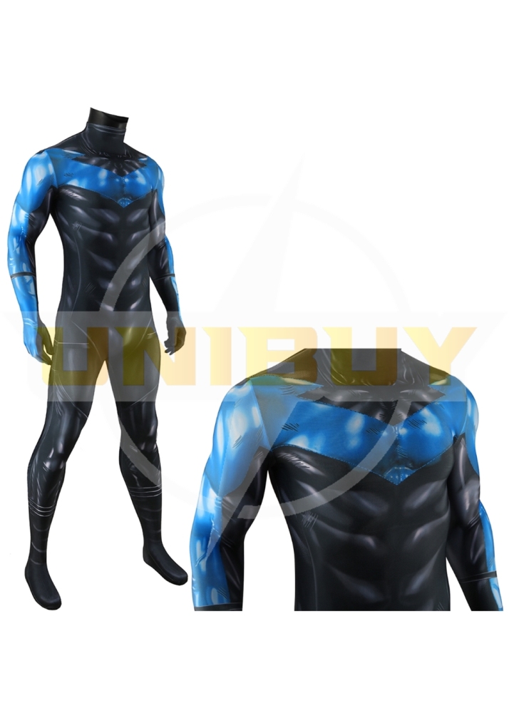 Batman: Hush	Nightwing Costume Cosplay Suit For Kids Adult Unibuyplus