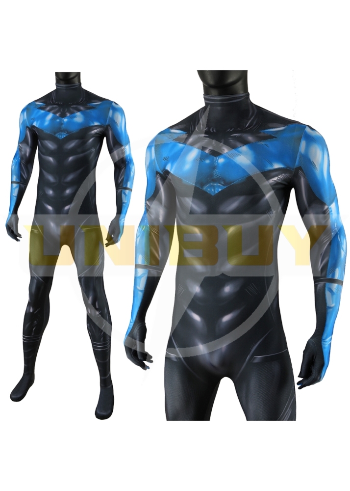 Batman: Hush	Nightwing Costume Cosplay Suit For Kids Adult Unibuyplus