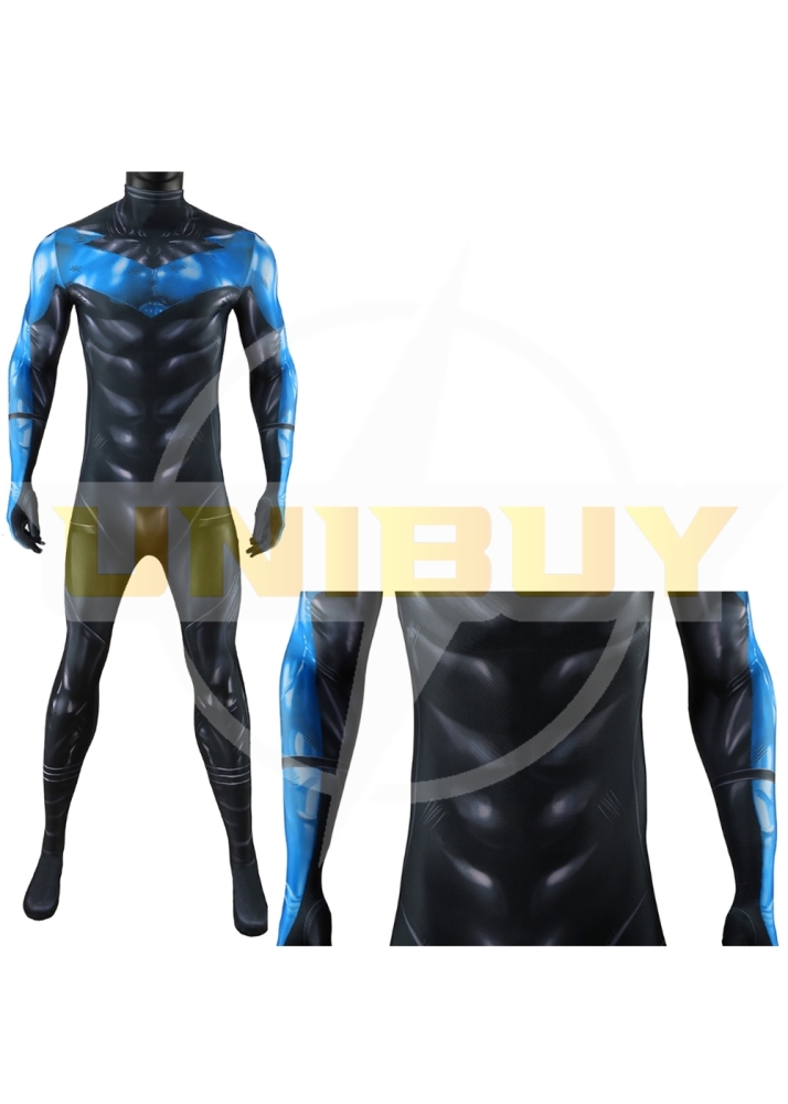 Batman: Hush	Nightwing Costume Cosplay Suit For Kids Adult Unibuyplus