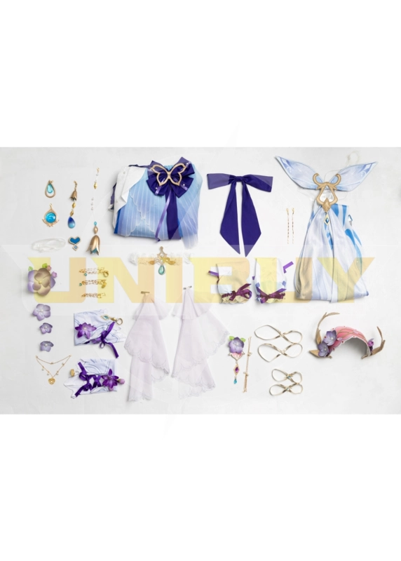 Genshin Impact Nilou Costume Cosplay Suit Unibuyplus