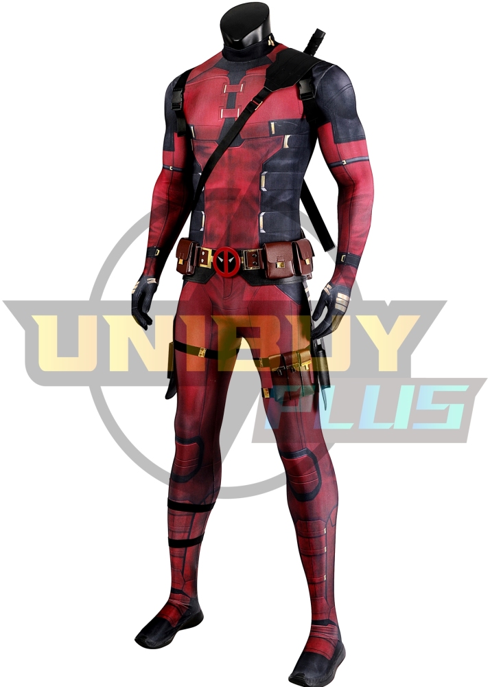 Deadpool 3 Bodysuit Cosplay Costume Suit Wade Wilson UnibuyPlus