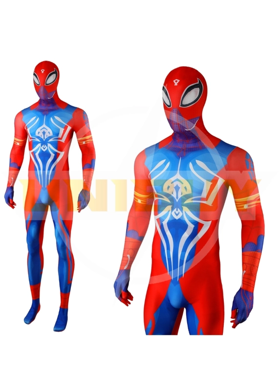 Spider-Man India Bodysuit Costume Cosplay Suit Across the Spider-Verse For Adult Kids Unibuyplus