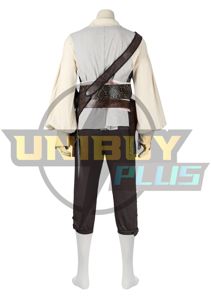 Jack Sparrow Costume Cosplay Suit Pirates of the Caribbean Coat Unibuyplus