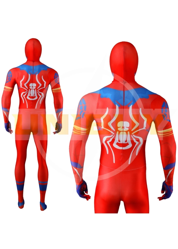 Spider-Man India Bodysuit Costume Cosplay Suit Across the Spider-Verse For Adult Kids Unibuyplus
