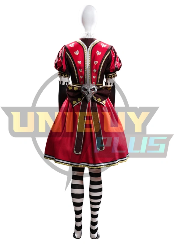 Alice: Madness Returns Alice Liddell Dress Costume Cosplay Suit Red Ver. Unibuyplus