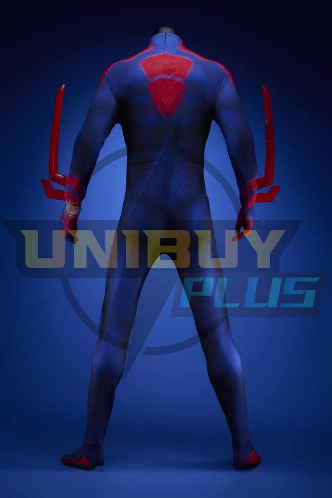 Spider-Man 2099 Bodysuit Costume Spider-Man: Across the Spider-Verse Cosplay for Adults Kids Unibuyplus