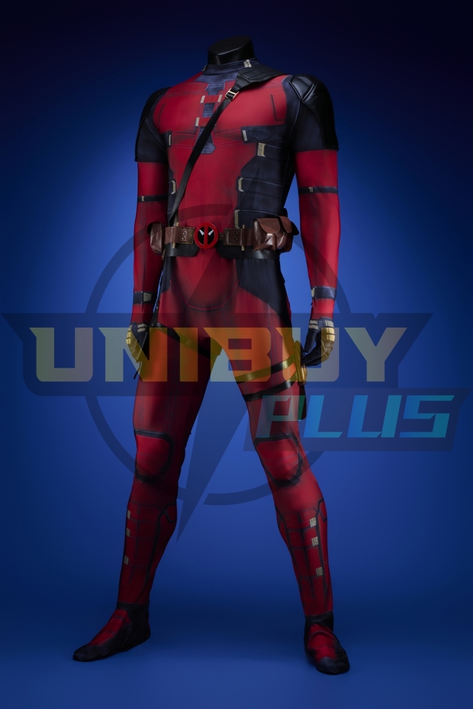 Deadpool & Wolverine Bodysuit Costume Cosplay Suit Wade Wilson for Adults Kids Unibuyplus