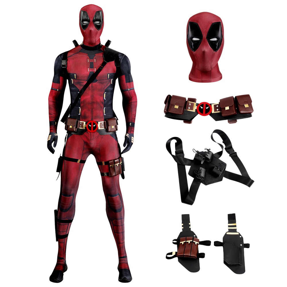 Deadpool 3 Bodysuit Cosplay Costume Suit Wade Wilson UnibuyPlus