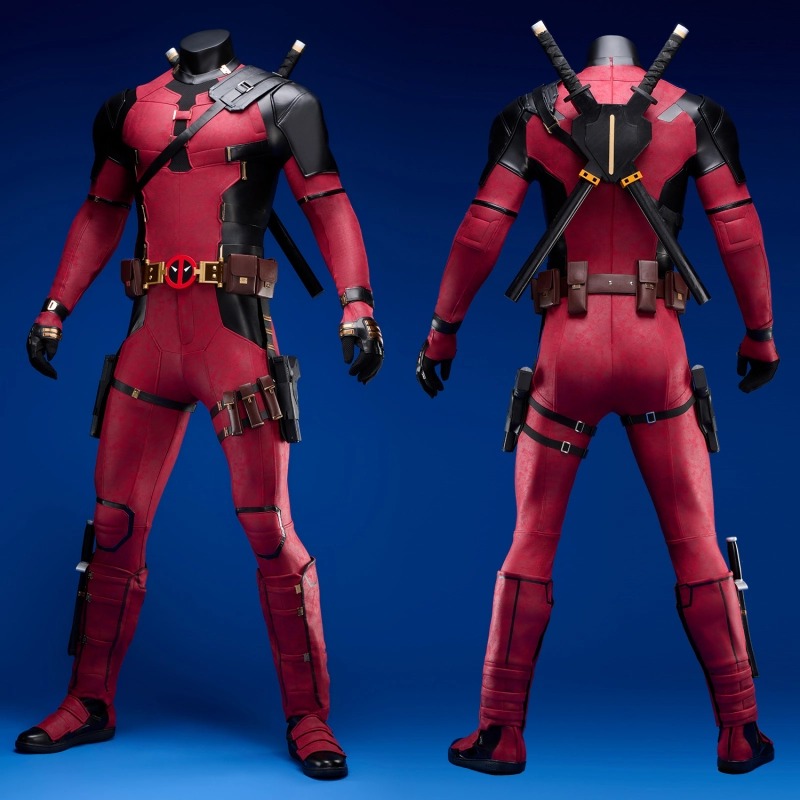 Deadpool 3 Costume Cosplay Suit Wade Wilson Ver.1 Unibuyplus