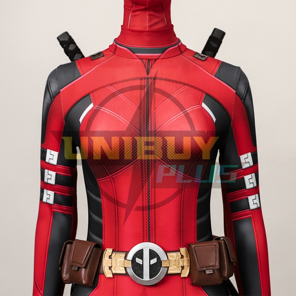 Deadpool 3 Ladypool Bodysuit Costume Cosplay Suit Unibuyplus