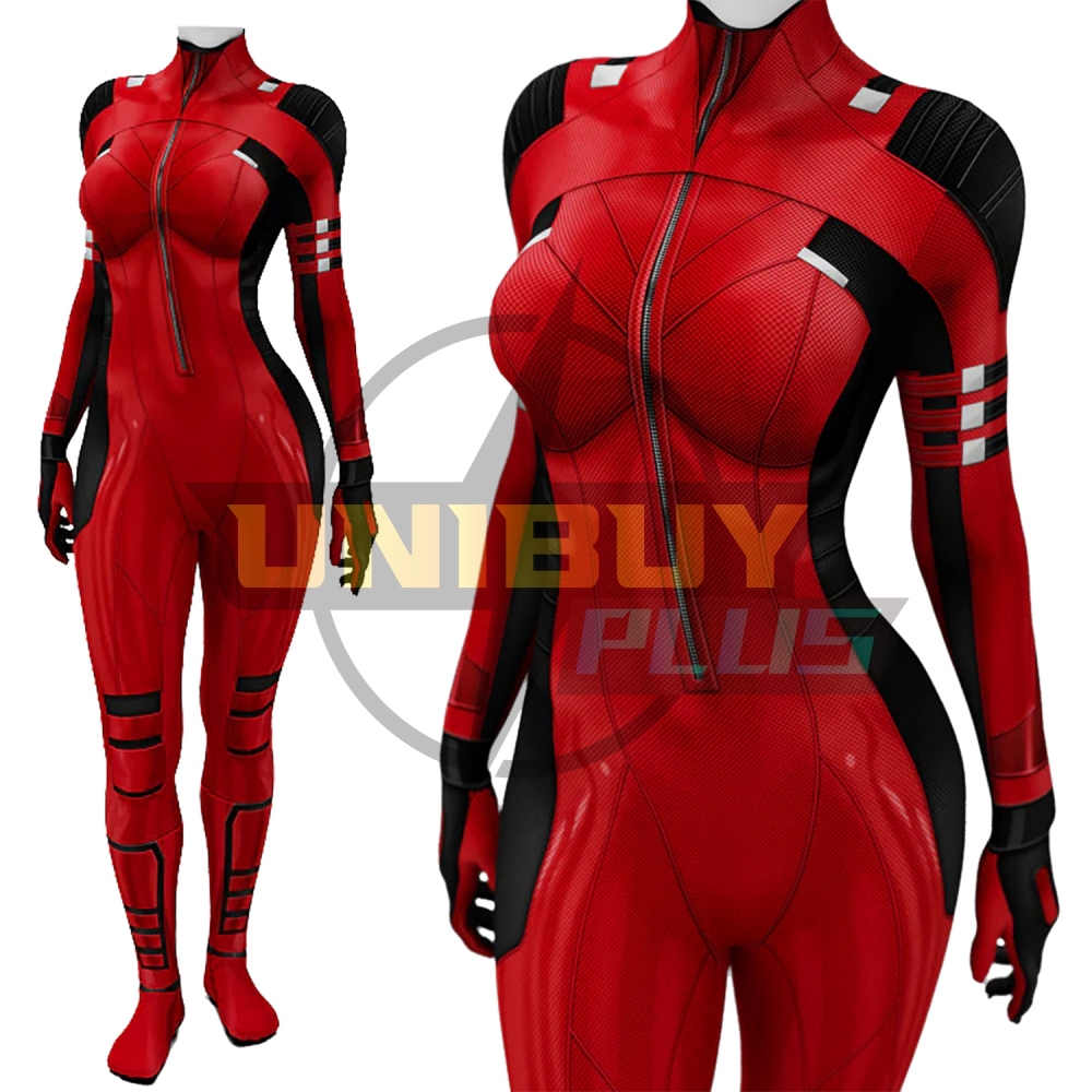 Deadpool 3 Ladypool Costume Cosplay Suit Bodysuit For Kids Adult Unibuyplus