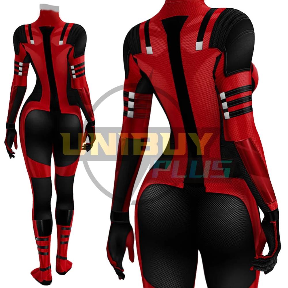 Deadpool 3 Ladypool Costume Cosplay Suit Bodysuit For Kids Adult Unibuyplus