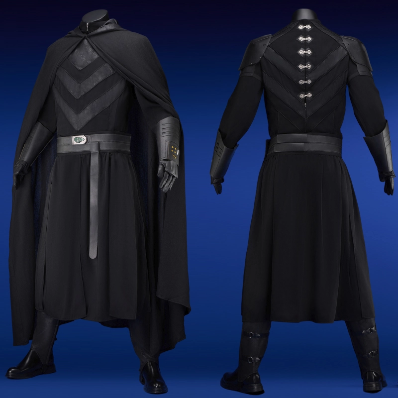 Ahsoka Baylan Skoll Costume Cosplay Suit with Cloak Unibuyplus
