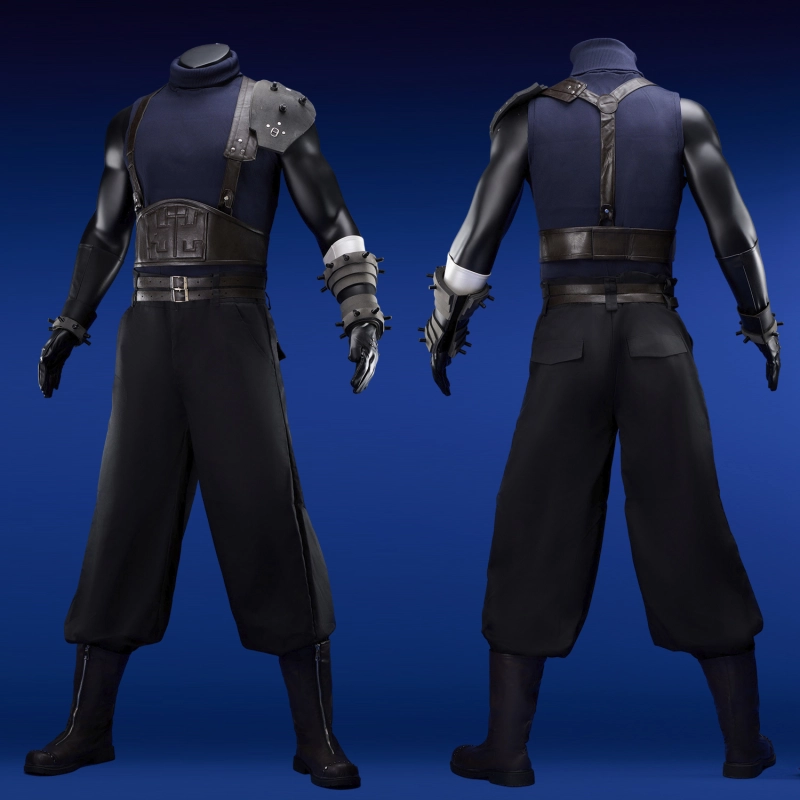 Final Fantasy VII Remake Cloud Strife Suit Cosplay Costume Unibuy