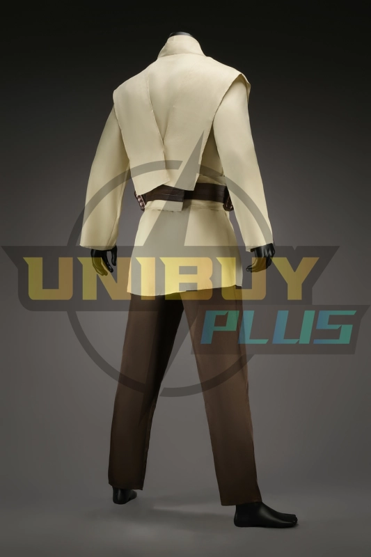 Star Wars Qui-Gon Jinn Costume Cosplay Suit The Phantom Menace Basic Ver. Unibuyplus