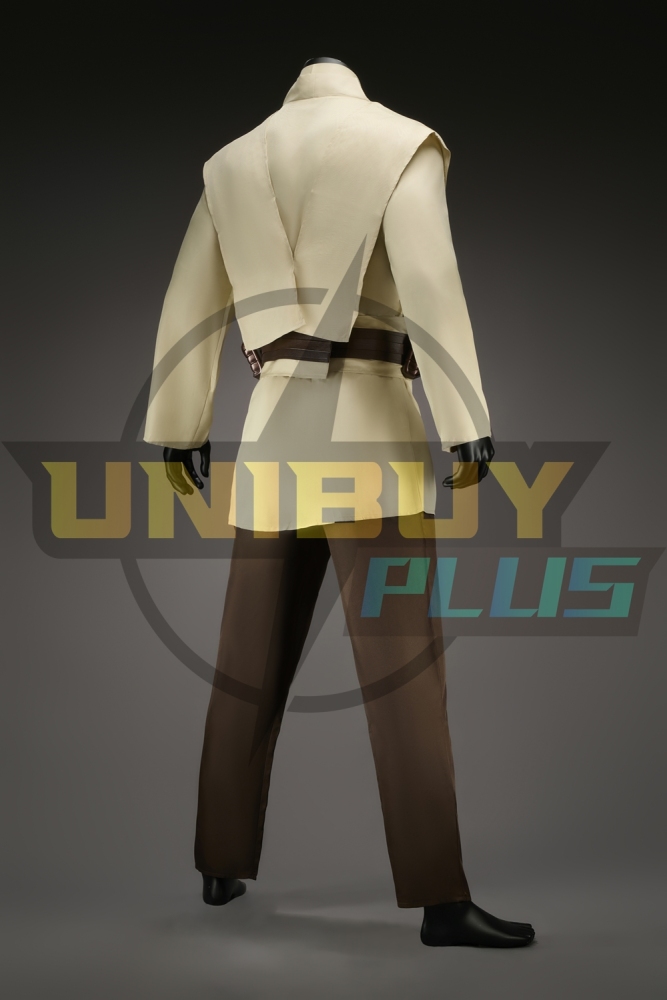 Star Wars Qui-Gon Jinn Costume Cosplay Suit The Phantom Menace Basic Ver. Unibuyplus