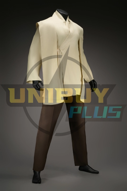 Star Wars Qui-Gon Jinn Costume Cosplay Suit The Phantom Menace Basic Ver. Unibuyplus