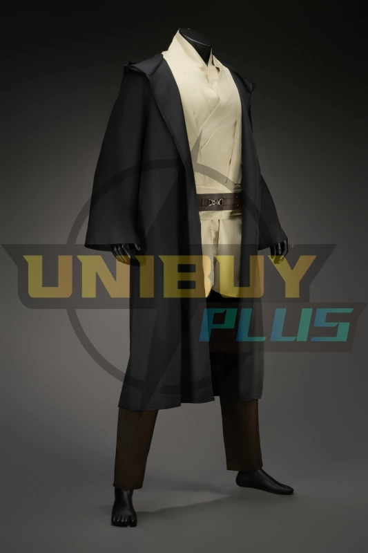 Star Wars Qui-Gon Jinn Costume Cosplay Suit The Phantom Menace Basic Ver. Unibuyplus