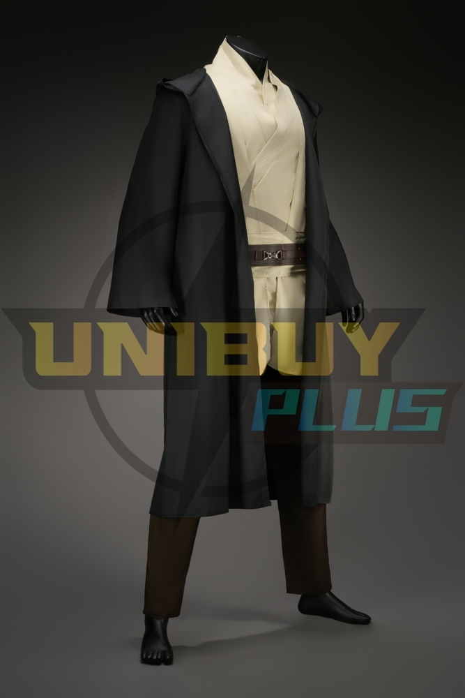 Star Wars Qui-Gon Jinn Costume Cosplay Suit The Phantom Menace Basic Ver. Unibuyplus