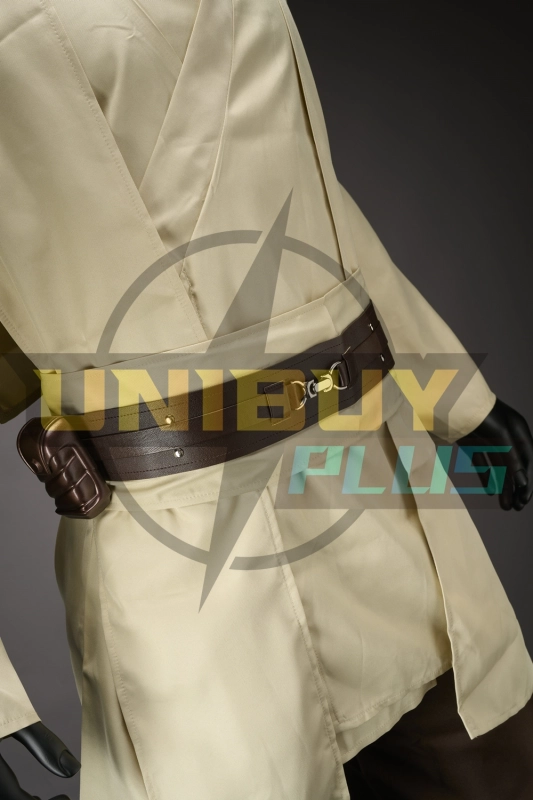 Star Wars Qui-Gon Jinn Costume Cosplay Suit The Phantom Menace Basic Ver. Unibuyplus