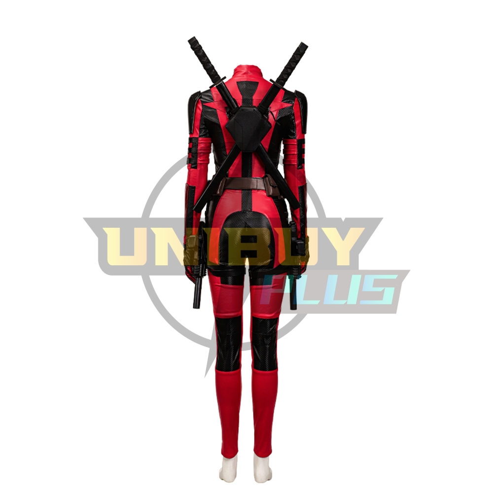 Deadpool 3 Ladypool Costume Cosplay Suit Unibuyplus