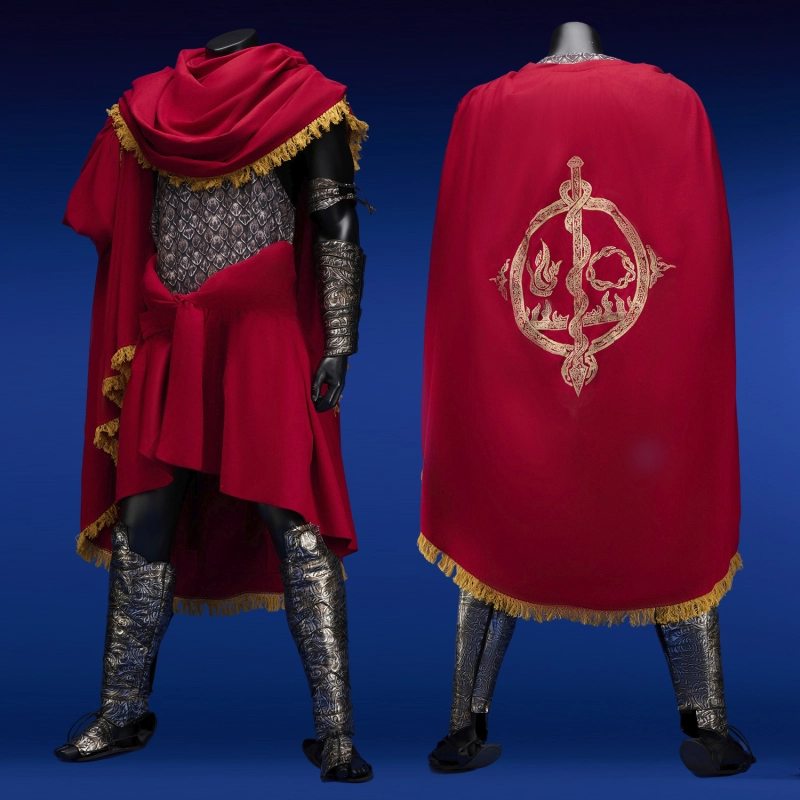 Shadow of the Erdtree Messmer The Impaler Costume Cosplay Suit with Cloak Unibuyplus