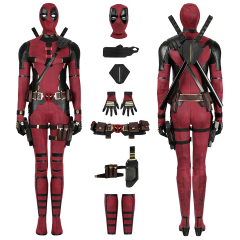 Female Deadpool 3 Costume Cosplay Suit Unibuyplus