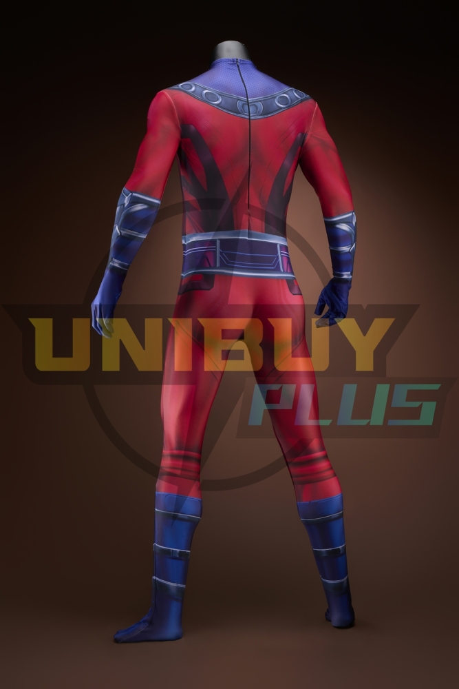X-Men 97 Magneto Bodysuit Cosplay Costume Suit with Cloak For Kids Adult Unibuyplus