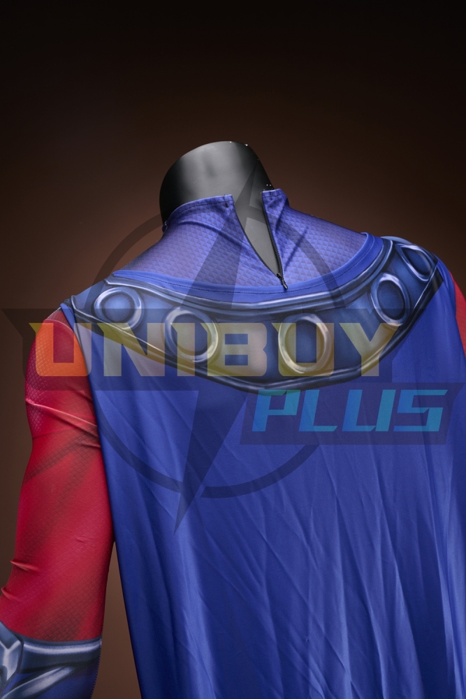 X-Men 97 Magneto Bodysuit Cosplay Costume Suit with Cloak For Kids Adult Unibuyplus