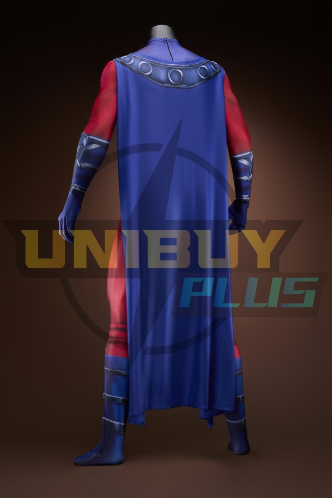 X-Men 97 Magneto Bodysuit Cosplay Costume Suit with Cloak For Kids Adult Unibuyplus