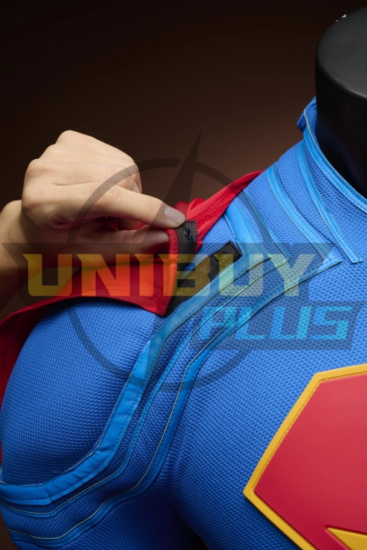 Superman Legacy Costume Cosplay Suit Clark Kent Cloak Unibuyplus