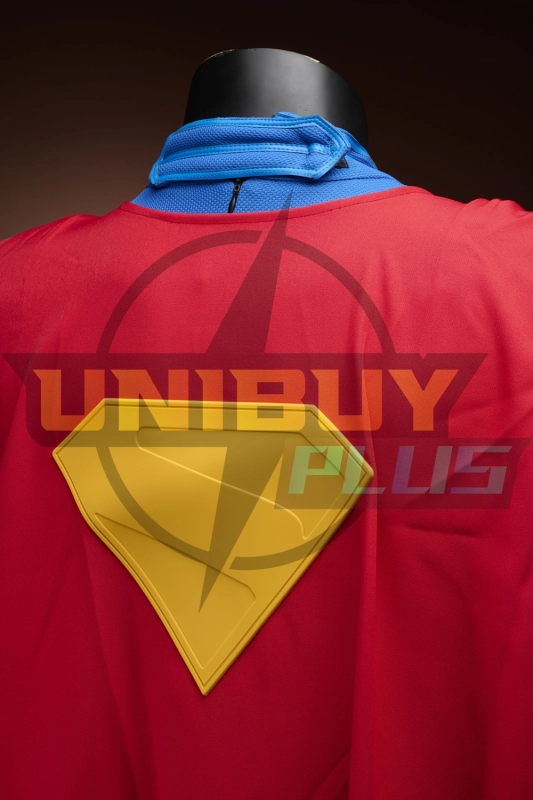 Superman Legacy Costume Cosplay Suit Clark Kent Cloak Unibuyplus