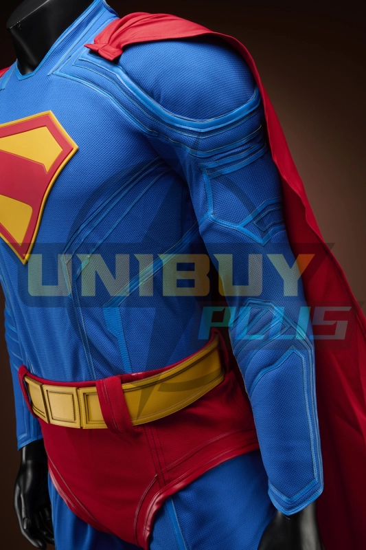 Superman Legacy Costume Cosplay Suit Clark Kent Cloak Unibuyplus
