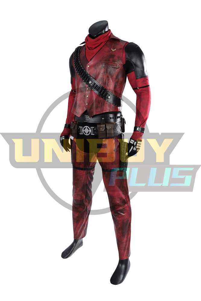 Deadpool 3 Cosplay Costume Suit Cowboypool Unibuyplus