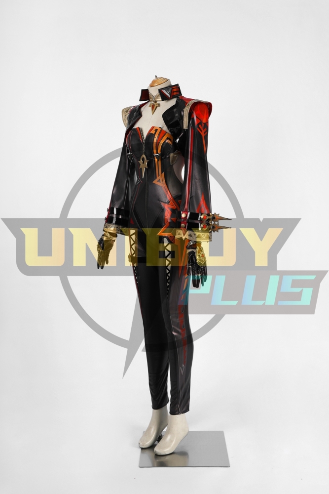 Genshin Impact Pyro Archon Costume Cosplay Suit Unibuyplus