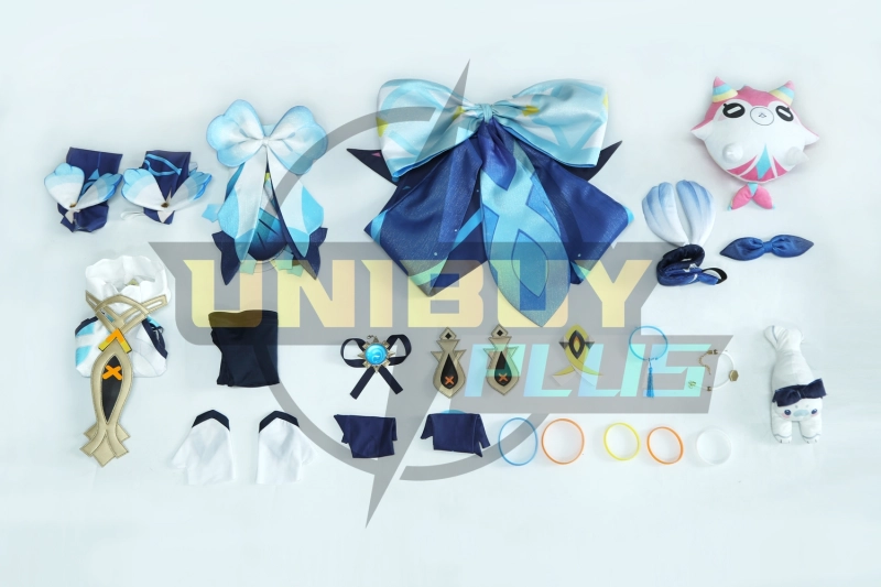 Genshin Impact Mualani Costume Cosplay Suit Unibuyplus