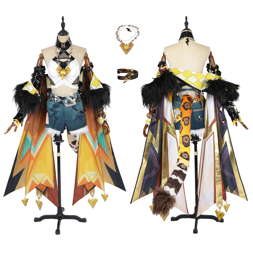 Genshin Impact Xilonen Costume Cosplay Suit Unibuyplus